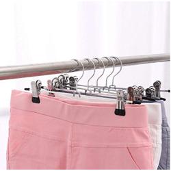 Clothes Hanger Clothes Hangers for Closet 10PCS Metal Clips Coat Skirt Dress Blouse Bulk Shirt Hangers cabide