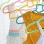 High-tech type 10pcs Set Childrens Bow Hanger Home Baby Clothes Hanger,Pink