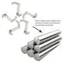 Tresbro Metal Over The Door Hook Z Shaped Clothes Hangers for Bathroom Kitchen Office 10 Pcs Tresbro Metal Over The Door Hook Z Shaped Clothes Hangers for Bathroom Kitchen Office 10 Pcs