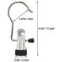 DUOFIRE Set of 12 Hanging Clips Portable Laundry Hooks Hold Clips Stainless Steel Travel Home Hanging Clothes Pins for Pants, Shoes, Towel, Socks DUOFIRE Set of 12 Hanging Clips Portable Laundry Hooks Hold Clips Stainless Steel Travel Home Hanging Clothes Pins for Pants, Shoes, Towel, Socks