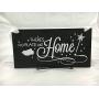 Theres No Place Like Home Wood Sign Door Hanger Wall Hanger Theres No Place Like Home Wood Sign Door Hanger Wall Hanger