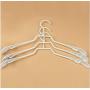 10pcs Random Color Simple Plastic Dipping Clothes Hanger, Non-Slip Drying Rack Seamless Skidproof Shops Laundry Holder