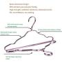 HZYWL Aluminum Hanger 50 Pack Stainless Steel Strong Metal Clothes Hangers-16 Inch Silvery Durable Keep Away from Rust Skirt Hangers,G,50pieces HZYWL Aluminum Hanger 50 Pack Stainless Steel Strong Metal Clothes Hangers-16 Inch Silvery Durable Keep Away from Rust Skirt Hangers,G,50pieces