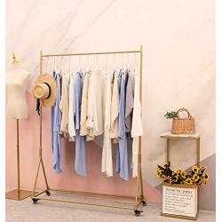 Industrial Pipe Rolling Garment Rack With Wheels Heavy Duty Clothing Rack Floor-Standing Hangers Clothes Shelves Perfect for Bedroom Living room Cloth Store