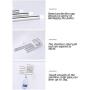 ISUE (Set of 2pcs 5 in 1 Portable Stainless Steel Clothes Pants Hangers Closet Storage Organizer for Pants Jeans Hanging 13.38 x 7.2in