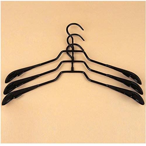 10pcs Random Color Simple Plastic Dipping Clothes Hanger, Non-Slip Drying Rack Seamless Skidproof Shops Laundry Holder