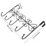 YJ Door Hook, Stainless Steel Seamless Hanger - Decorative Organizer Hooks for Clothes, Coat, Hat, Belt - Stylish Over Door Hanger for Home or Office Use YJ Door Hook, Stainless Steel Seamless Hanger - Decorative Organizer Hooks for Clothes, Coat, Hat, Belt - Stylish Over Door Hanger for Home or Office Use