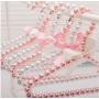 10pcs 20cm Children Pearl Hanger Fashion Dog Hangers for Clothes Pegs Baby Pearl Plastic Pet Hangers Random Color