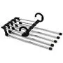 5pcs Random Color 5 in 1 Multifunctional Pants Clothes Hanger Folding Space Saving Closet Organizer Storage Rack for Trousers Scarf Tie Belt 5pcs Random Color 5 in 1 Multifunctional Pants Clothes Hanger Folding Space Saving Closet Organizer Storage Rack for Trousers Scarf Tie Belt