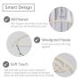 Premium Velvet Hangers (Pack of 50) Heavyduty- Non Slip No Shoulder Bump Suit Hangers - Copper/Rose Gold Hooks,Space Saving Clothes Hangers,Rounded Hangers for Coat,Sweater,Jackets,Pants,Shirt(Ivory)