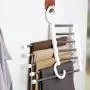 ZLKB Hangers,Clothes Pants Non-Slip Closet Organizer for Scarfs Jeans Clothes