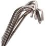 Sinrextraonry 8 Inch Meat Hooks S-Hook Stainless Steel Meat Processing Butcher Hook Pot Hooks