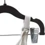 Home-it 12 PACK baby hangers with clips BLACK baby Clothes Hangers Velvet Hangers use for skirt hangers Clothes Hanger pants hangers Ultra Thin No Slip kids hangers Home-it 12 PACK baby hangers with clips BLACK baby Clothes Hangers Velvet Hangers use for skirt hangers Clothes Hanger pants hangers Ultra Thin No Slip kids hangers