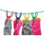 MiLanNuo New 10X Metal Clamp Clothes Laundry Hangers Strong Grip Washing Line Pin Pegs Clips