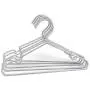 KOOBAY 30Pack 12.6inch Silver Metal Hangers Non Slip Suit Coated Wire Aluminum Children Storage Baby Hangers KOOBAY 30Pack 12.6inch Silver Metal Hangers Non Slip Suit Coated Wire Aluminum Children Storage Baby Hangers
