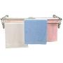 GJH One Wall Mounted Drying Rack Stainless Expandable Clothes Hanger Towel Laundry Room