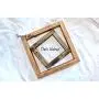 Personalized Wooden Door Hanger | Circle Door Hanger | 16 Inch Door Hanger | Farmhouse Door Hanger