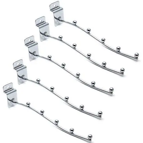Sscon 5pcs Wall Mount Clothes Hanger Coat Rack Garment Diaplay Hook Clothing Hanging System Closet Storage Organizer 7.87"/20cm Long Sscon 5pcs Wall Mount Clothes Hanger Coat Rack Garment Diaplay Hook Clothing Hanging System Closet Storage Organizer 7.87"/20cm Long