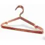 10pcs Multipurpose Dry Cleaning Brass Elegant Rose Gold Clothes Hanger, Wire Copper Coat Hanger Antiskid 10pcs Multipurpose Dry Cleaning Brass Elegant Rose Gold Clothes Hanger, Wire Copper Coat Hanger Antiskid