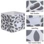 MAX Houser Fabric Storage Bins Cubes Baskets Containers with Dual Plastic Handles for Home Closet Bedroom Drawers Organizers, Flodable, Grey, Set of 8 MAX Houser Fabric Storage Bins Cubes Baskets Containers with Dual Plastic Handles for Home Closet Bedroom Drawers Organizers, Flodable, Grey, Set of 8