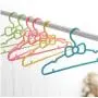 20pcs Set Childrens Bow Hanger Home Baby Clothes Hanger Random Color