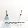 uxcell Double Curtain Tieback Hooks Zinc Alloy Vintage Tassel Curtain Drapery Holder Window Holdback Wall Hook Clothes Hangers