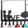 Wall Coat Hangers Rack,Coat Robe Hat Clothes Wall Mount Hook Heavy Duty Hanger Towel Rack,Decorative Hooks,Row Hook (Color : Black) Wall Coat Hangers Rack,Coat Robe Hat Clothes Wall Mount Hook Heavy Duty Hanger Towel Rack,Decorative Hooks,Row Hook (Color : Black)