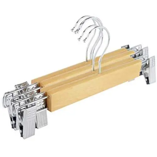 Cabilock Clothes Hanger 5pcs Natural Wood Hangers 11 Cabilock Clothes Hanger 5pcs Natural Wood Hangers 11