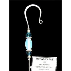 Jeweled Ornament Hanger- MOONLIT LAKE