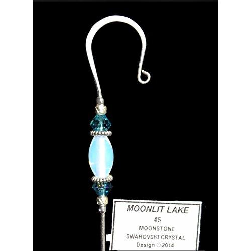 Jeweled Ornament Hanger- MOONLIT LAKE