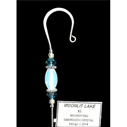 Jeweled Ornament Hanger- MOONLIT LAKE