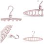 Space-Saving Hangers, 10 9-Hole Magic Finishing Hangers, Foldable Hangers, Rotating Anti-Slip Multi-Function Hangers,Gray Space-Saving Hangers, 10 9-Hole Magic Finishing Hangers, Foldable Hangers, Rotating Anti-Slip Multi-Function Hangers,Gray