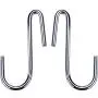 Outus 20 Pack Heavy-Duty S Shaped Hooks S-Hooks Hanging Hooks Hangers for Kitchenware Spoons Pans Pots Utensils Bags Towels Clothes Plants Gardening Tools