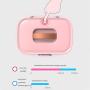Nfudishpu Home Portable Quick Dry Clothes Dryer, Multifunctional Smart Portable Electric Plastic Clothes Hanger Clothes Dryer Large Capacity 5KG Easy to Use