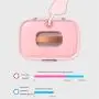 Nfudishpu Home Portable Quick Dry Clothes Dryer, Multifunctional Smart Portable Electric Plastic Clothes Hanger Clothes Dryer Large Capacity 5KG Easy to Use