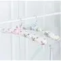 10pcs Clothes Hanger Sponge Padded Clothes Drying Rack Multifunction Scarf Clothes Hangers Random Color