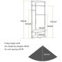JING-ma Floor Hanger Coat Rack, Bedroom Floor Hanger Clothes Rack Floor Rack Simple Hanger (Color : Dark Brown)