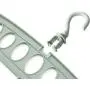 Magic Hangers, Space Saving Clothes Hangers 360° Swivel Hooks Plastic Hanger Organizer Closet Organizer -Gray 3-Pack