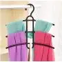 Multifunctional Clothes Hanger Creative Fishbone 3 Layer Anti-Skid Plastic Clothes Rack Wardrobe Clothes Hanger 10pcs Random Color Multifunctional Clothes Hanger Creative Fishbone 3 Layer Anti-Skid Plastic Clothes Rack Wardrobe Clothes Hanger 10pcs Random Color