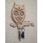 Hanger fo Keys or Dog Leashes, Key Holder for Wall, Hooks for Key, Entryway Key Hook Wall Mounted Organizer, Wall Wood Holder for Keys