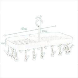 HJYPYJ Magic Hanger,with a Drying Tray Multifunction PP Folding Hanger,Durable Space-Saving Organizer Hangers, Not Easy to Corrode/Pink / 3 pcs