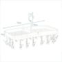 HJYPYJ Magic Hanger,with a Drying Tray Multifunction PP Folding Hanger,Durable Space-Saving Organizer Hangers, Not Easy to Corrode/Pink / 3 pcs