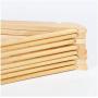 Solid Wood Hanger Non-Slip Hangers Clothes Hangers Shirts Sweaters Dress Hanger Drying Rack for Home(5 Pieces/Lot)(Random Color)