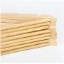 Solid Wood Hanger Non-Slip Hangers Clothes Hangers Shirts Sweaters Dress Hanger Drying Rack for Home(5 Pieces/Lot)(Random Color)