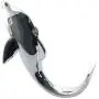 PSCCO 1PCS Dolphin Shape Hanging Hook Zinc Alloy Multipurpose Decoration Cute Home Supplies Creative Clothes Hats Towel Hanger Hooks