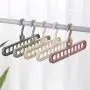 doublesmt Rotate Anti-Skid Folding Hangers Magic Space Saving Hangers Clothes Hangers Organizers 9 Hole 360° Rotating Cascading 5 Pack Multi Magic Hook for Drying and Storage (Multi) doublesmt Rotate Anti-Skid Folding Hangers Magic Space Saving Hangers Clothes Hangers Organizers 9 Hole 360° Rotating Cascading 5 Pack Multi Magic Hook for Drying and Storage (Multi)