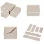 DIOMMELL 11 Pack Foldable Cloth Storage Boxes Closet Dresser Drawer Organizer Fabric Baskets Bins Containers Divider for Baby Clothes Underwear Bras Socks Lingerie Clothing,Beige 245 DIOMMELL 11 Pack Foldable Cloth Storage Boxes Closet Dresser Drawer Organizer Fabric Baskets Bins Containers Divider for Baby Clothes Underwear Bras Socks Lingerie Clothing,Beige 245