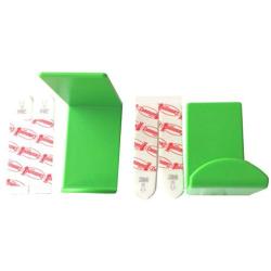 Stick-on Headphone Hooks 2-pack, Green