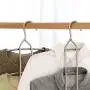 HJYPYJ Magic Hanger,Layered Storage Magical Hangers,Durable Stainless Steel Hanger,Space-Saving Organizer Hangers, Do Not Scratch Clothing/Gray / 1Pcs HJYPYJ Magic Hanger,Layered Storage Magical Hangers,Durable Stainless Steel Hanger,Space-Saving Organizer Hangers, Do Not Scratch Clothing/Gray / 1Pcs