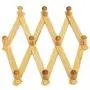 Expandable Solid Wooden Coat Hanger 10 Peg Keys Hat Towel Clothes Robe Rack Hat Closet Wall Mount Hook Fold Expandable Solid Wooden Coat Hanger 10 Peg Keys Hat Towel Clothes Robe Rack Hat Closet Wall Mount Hook Fold